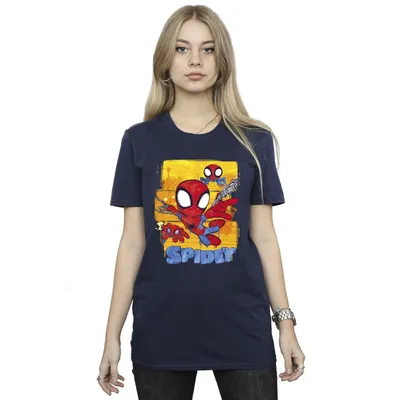 Produktbild von Marvel - "Spidey And His Amazing Friends" T-Shirt für Damen BI43975 (XL) (Schwarz)
