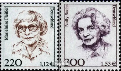 Produktbild von Briefmarken BRD (BR.Deutschland) 2001 Mi 2158-2159 (kompl.Ausg.) FDC Frauen