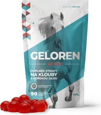 Obrázok produktu pre Geloren Active - 90 želé, pomeranč