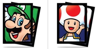 Produktbild von Ultra Pro - Super Mario Deck Protector Sleeves (65ct)