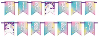 Produktbild von Unique Party 72500, Fahnenbanner, Mehrfarbig, Abbildung, Universal, 2134 mm, 1 Stück(e)