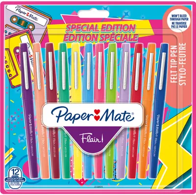 Zdjęcie produktu dla PAPER:MATE 2180627 Długopis fibrowy Paper:Mate Flair RETRO, opakowanie 12 szt