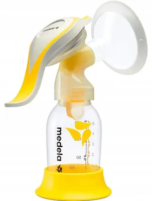 Medela Harmony Flex 2-phasige manuelle Milchpumpe für einseitiges Abpumpen