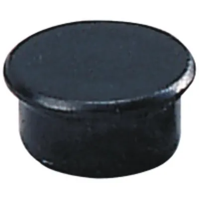 Produktbild von Dahle Starker Planungs-Magnet 13 mm schwarz, Haftkraft 1 N, 10er Pack