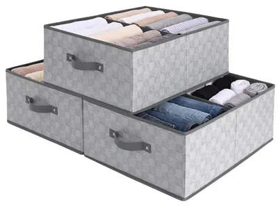 Obrázok produktu pre Sada 3 úložných boxov do šatníka