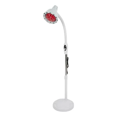 Produktbild von Infrarotlampe Wärmelampe 275W 220V Infrarotstrahler Rotlichtlampe Infrarot Strahler Wärmelampe mit Ständer für Heimgebrauch Salon Massage