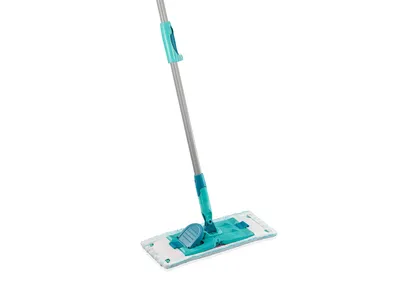 Obrázek produktu pro Leifheit Power Clean M, Rukojeť pro mop, Modrá, Metalická, Kov, Mikrovlákno, Plast, 1 kusů
