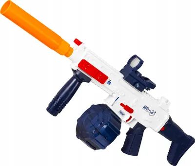 Zdjęcie produktu dla Pistolet Na Wodę Karabin Automatyczny Wodny Miotacz 2 Magazynki Dla Dzieci