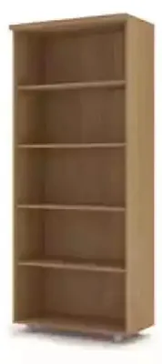 Zdjęcie produktu dla Szafka na dokumenty do gabinetu Brązowa szafka Meble biurowe Szafka z półkami