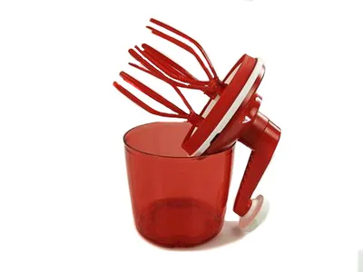 Produktbild von TUPPERWARE Chef Speedy-Chef rot-weiß D146 Sahne Eiweiß schlagen Speedy Chef