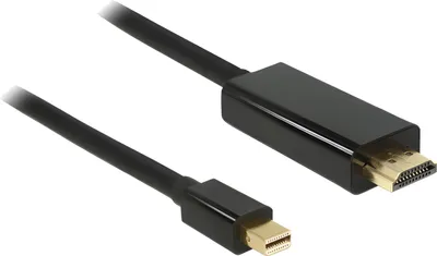 Produktbild von Delock - HDMI-Kabel - Mini DisplayPort männlich zu HDMI männlich - 1 m - Schwarz