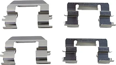 Produktbild von METZGER 109-0014 Zubehörsatz Scheibenbremsbelag Vorne für HYUNDAI i30 (GD) für KIA CEE'D (JD) für FIAT PUNTO (199)