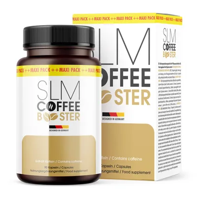 Produktbild von Premium Slm Coffee Booster Caps | Für einen aktiven Alltag | 90 Kapseln