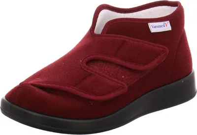 Produktbild von Varomed genua klettschuh Hausschuh rot in Gr. 37