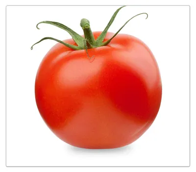 Produktbild von Spritzschutz Herdabdeckplatte Schneidebrett aus Glas Tomate 1-Teilig (60x52cm)