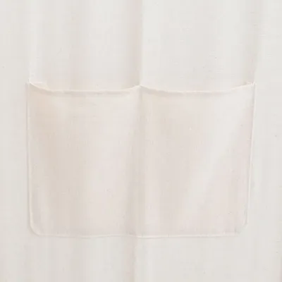 Image de vidaXL Séparation de pièce en 5 parties Crème 200 x 170 x 4 cm Tissu