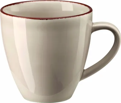 Immagine prodotto di Rosenthal Becher mit Henkel Profi Casual Shell Porzellan Grau-Braun  10660-405404-15505