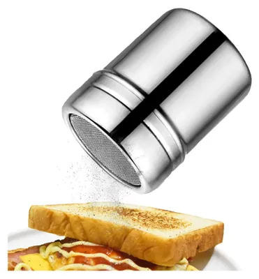 Produktbild von Edelstahl-Pulverstreuer für Salz, Gewürze, Zucker und Mehl