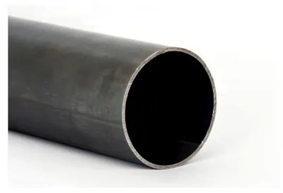 Produktbild von Schwarzes geschweißtes Stahlrundrohr 500mm 114.3x3.2mm