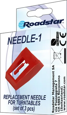 Produktbild von Roadstar NEEDLE-1, 10 mm, 5 mm, 18 mm, 20 g