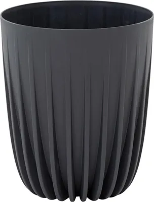 Produktbild von Pflanzgefäß PALMA anthrazit 25 cm Kunststoff, 25 x 25 x 30 cm