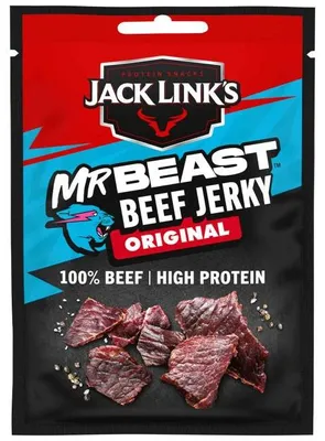 Produktbild von Jack Link's Beef Jerky Original MrBeast 60g