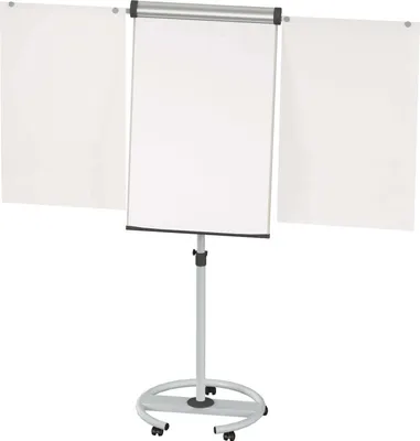 Produktbild von MAUL Flipchart MAULsolid 63 x 71 x 196 cm mobil höhenverstellbar grau