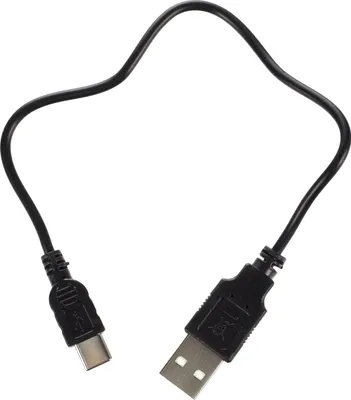 Produktbild von Flamingo USB-C Ladekabel schwarz