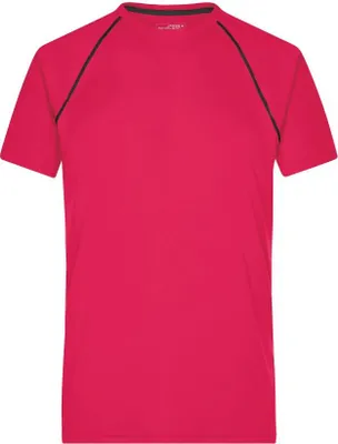 Produktbild von Funktions-Shirt für Fitness und Sport bright-pink/titan, Gr. M