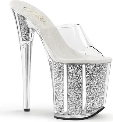 Produktbild von FLAMINGO-801G Damen Slipper von Pleaser, Transparent EU 38, US 8