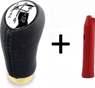 Produktbild von Gałka zmiany biegów manualna 5 biegowa + adapter Pasuje do Renault Clio 3 4 Megane 2 Scenic