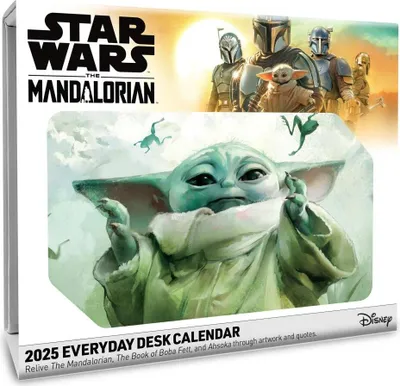 Produktbild von The Mandalorian The Child Tagesabreißkalender 2025