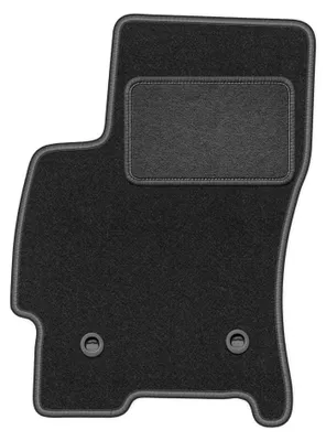 Produktbild von Fahrermatte Velours für Ford Mondeo MK3 2001-2007 (Kombi/Liftback/Limousine) – 1-tlg, Graphit, passgenau – Wielganizator LUX