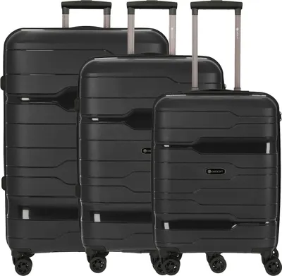 Produktbild von CHECK.IN Memphis Trolley-Set 3tlg. (schwarz)