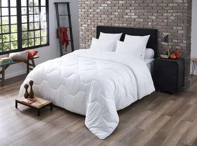 Obrázok produktu pre Paplón 240 x 260 cm, biely, antialergický, bavlna, do spálne