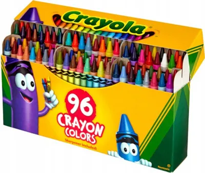 Produktbild von Crayola Kredkin Kerzenständer 96 Farben