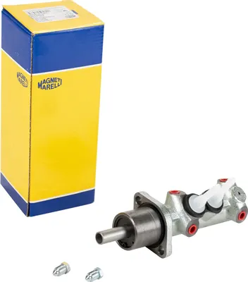 Produktbild von Magneti Marelli - 4080045MM - Hauptbremszylinder, 2-Kreis, 20,64 mm Durchmesser. Geeignet für: Magneti Marelli - Alfa Romeo 156, Typ 932, JTD, Twinspark; Lancia Lybra, Typ 839