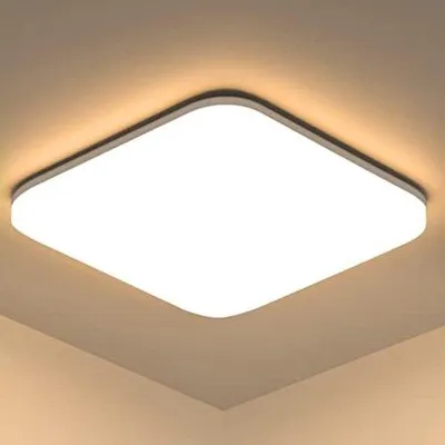 Image de Lampe de salle de bains, plafonnier blanc