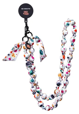 Immagine prodotto di Case&Me Tracolla A Foulard Con Perline Per Smartphone A Tema Emily In Paris