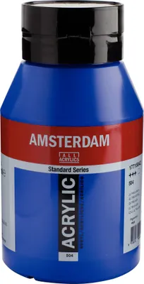 Zdjęcie produktu dla Farba akrylowa Amsterdam Standard Series butelka 1000 ml ultramaryna 504