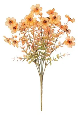 Produktbild von Künstliche Herbstblume, 7-armig, realistische Plastikblume, Tischdekoration für Zuhause, Büro, Hochzeit, Party, drinnen und draußen, künstliche Blütendekoration