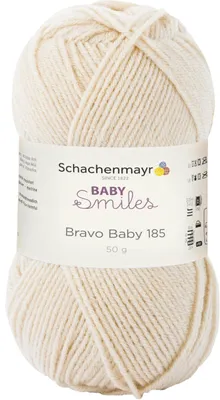 Image de Schachenmayr Bravo Baby 185, 50 g, fil à tricoter à la main, couleur beige