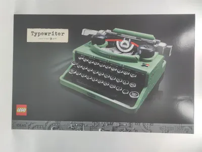 Produktbild von LEGO Ideas Schreibmaschine, Basteln für Erwachsene, Retro-Modell zum Sammeln und Dekorieren, kreative Hobbys, einzigartige Geschenkidee 21327