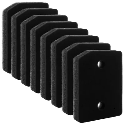 Trocknerfilter, 8 Stück, 207 x 155 x 30 mm, schwarz