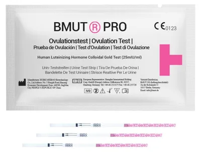 Produktbild von BMUT 20x Ovulationstest LH Teststreifen Urin – 25miu/ml