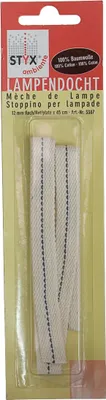 Immagine prodotto di Stoppino per lampada Till con rinforzo in fibra di vetro piatto 10 mm x 45 cm (12 stoppini)