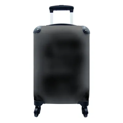 Produktbild von MuchoWow® Koffer Handgepäck Trolley Rollkoffer Kleine Reisekoffer mit 4 Rollen - Stadtplan - Groningen - Schwarz und weiß - Cabin Size < 55x40x23 cm & 55x40x20 cm - Fotokoffer - Kabinenkoffer - Boardgepäck - Reise-Box - Reisekoffer - Reisegepäck - Koffer mit Bild - Trolley für Kinder