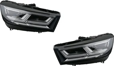 Productafbeelding van LED-koplampen, links en rechts, geschikt voor Audi Q5 FY vanaf 05/2016, voor elektrische hoogteverstelling (LWR), artikelnummers: 1366102, 80A941774, 80A941774G, 1366092, 80A941773, 80A941773G. Johns