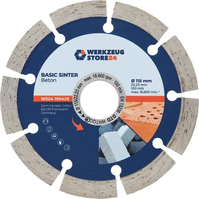 Immagine prodotto di WS24 Disco diamantato Basic cemento sinterizzato 115 mm - WS24-100429