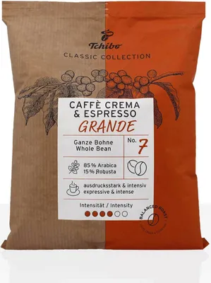 Produktbild von Tchibo Grande Caffe Crema Espresso - 10 x 500g Kaffeebohnen